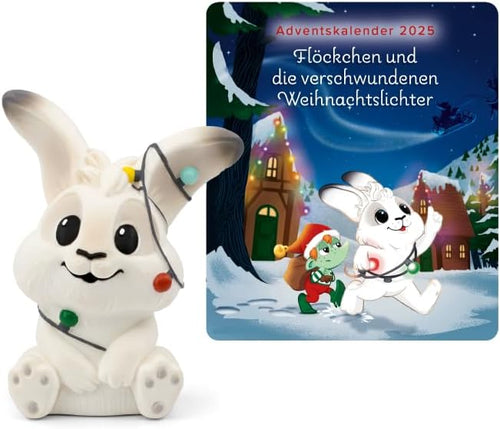 tonies Audio Figure for Toniebox, Advent Calendar 2025 - Flakes and the Disappeared Christmas Lights, Audio Play for Children from 3 Years, Playing Time Approx. 120 Minutes
