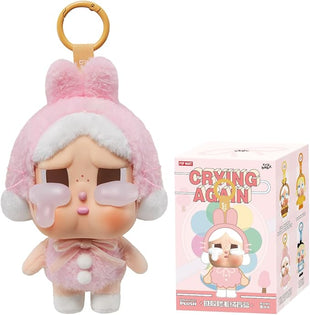 POP MART Crying Again Plush Figures - Random Anime Action Figures, Collectibles & Art Toys - Gift