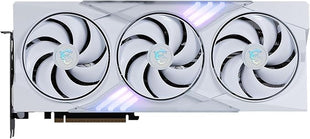 MSI NVIDIA GeForce RTX 5080 16G GAMING TRIO OC WHITE GDDR7 256bit Gaming Graphics card, Boost Clock up to 2715 MHz, PCIe Gen 5, DLSS 4, DP 2.1 x 3, HDMI 2.1 x 1, ATX