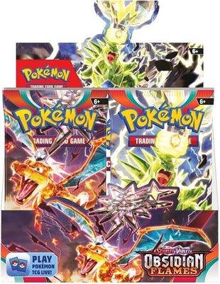 Pokémon TCG: Scarlet & Violet—Obsidian Flames Booster Display Box (36 Booster Packs)