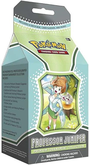 Pokémon TCG: Professor Juniper Premium Tournament Collection (1 Full-Art Foil Card, 3 Foil Cards & 7 Boosters)
