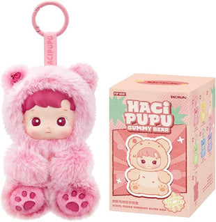 POP MART HACIPUPU Gummy Bear Series Vinyl Plush Pendant Anime Action Figures Collectible Figures Collector Art Toy Toy Figures Gift 1 Piece