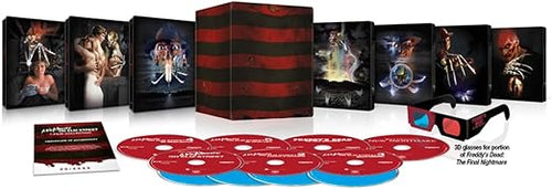 A Nightmare on Elm Street 7-Film Steelbook Collection [4K Ultra HD][1984] [Region Free]