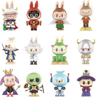 POP MART Labubu Space Adventure Series-12 PC Collectible Pop Figures - Random Action Figures Art Toy Gift