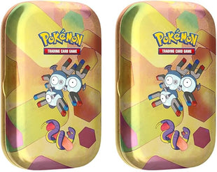 Pokémon TCG: Scarlet & Violet—151 Mini Tin – Magneton (2 Booster Packs, 1 Coin & 1 Art Card) (Pack of 2)
