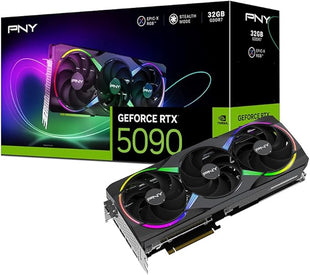 PNY GeForce RTX™ 5090 32GB ARGB OC Triple Fan Graphics Card DLSS 4