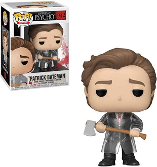 Funko POP!. Movies: American Psycho - Patrick Bateman - 1/6 Odds for Rare Chase Variant & Axe - (Styles May Vary) Collectible Toy - Collectable Vinyl Figure - Gift Idea - Official Merchandise