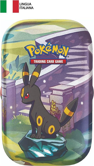 Pokémon TCG: Scarlet and Violet Umbreon Collectible Minibox - Prismatic Evolutions (Two Booster Packs and One Coin)