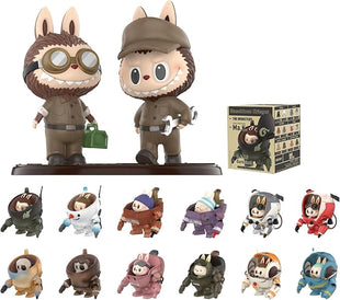 pop mart The Monsters × Kow Yokoyama Ma.k. Series 1PC Exclusive Character Action Figure Box Toy Popular Collectible Art Toy Cute Figure Creative Gift, for Christmas Birthday Party Holiday