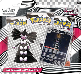 Pokémon: GCC Scarlet and Violet Expansion Sticker Collection (Gothitelle) (One Holographic Promo Card and Three Expansion Envelopes)
