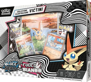 Pokémon: Victini Illustration Collection - Unima by GCC Pokémon (one full length holographic card, four expansion packs and one giant holographic card in rare illustration style)