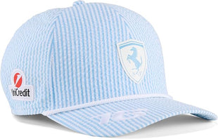 PUMA Scuderia Ferrari F1 - Charles Leclerc Monaco 2025 Special Edition Cap - White - One Size Fits Most