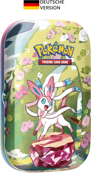 Pokémon - Trading Card Game: Mini Tin Box Crimson & Purple - Prismatic Developments: Feelinara (2 Booster Packs & 1 Coin)