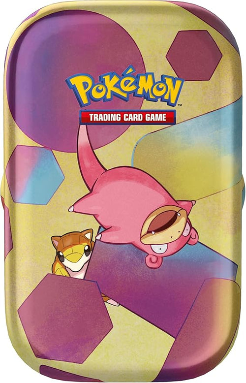 Pokémon 210-60389 GCC Slowpoke Scarlet and Violetto-151 Collectible Mini Card (Two Expansion Envelopes, One Coin and One Illustrated Card)