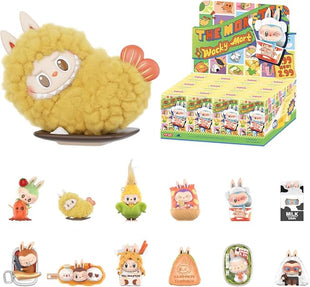 POP MART THE MONSTERS Wacky Mart Series Figures Whole Set Articulated Character Premium Design Gifts for Women Fan-Favorite Collectible Toy Art Toy Action Figure
