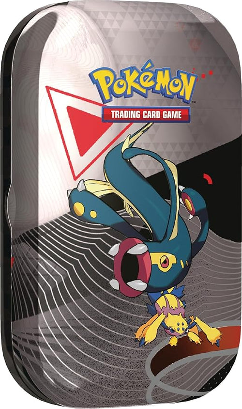 Pokémon - Trading Card Game: Mini Tin Box Einall - Zapplarang & Voltula (2 Booster Packs & 1 Sticker Card)