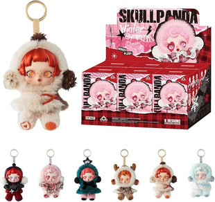 POP MART SKULLPANDA Winter Symphony Series Plush Anime Action Figures Collectible Figures Collectible Art Toy Toy Figures Gift Whole Set