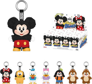 POP MART Mickey Family Cute Together Keychain Series Figures