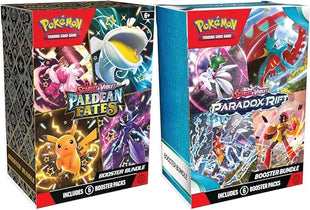 Pokémon TCG: Scarlet & Violet—Paldean Fates Booster Bundle (6 Booster Packs) & TCG: Scarlet & Violet—Paradox Rift Booster Bundle (6 Booster Packs)