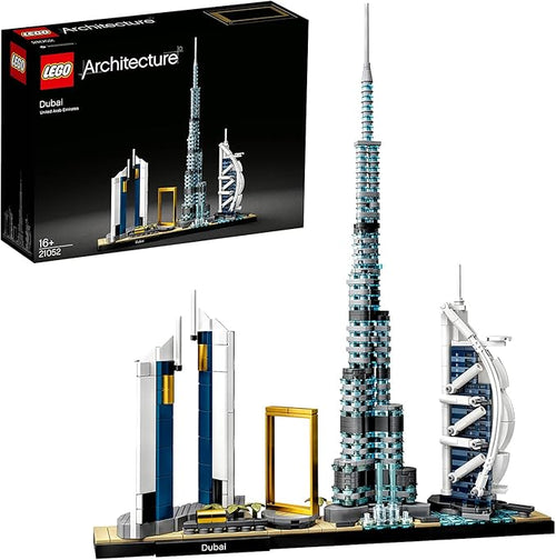 LEGO 21052 Architecture Dubai Model, Skyline Collection, Collectible Building Set