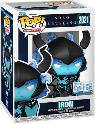 Funko Pop! Plus: Solo Leveling - Iron - 1/6 Odds for Rare Chase Variant - Glow In the Dark - Amazon Exclusive - Collectable Vinyl Figure - Gift Idea - Official Merchandise - Toys for Kids & Adults