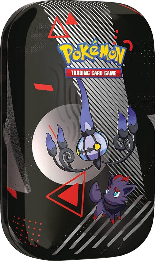 Pokémon TCG: Unova Mini Tin – Chandelure & Zorua (2 Booster Packs & 1 Sticker Card)