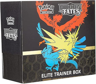 Pokémon POK80473 TCG: Hidden Fates Elite Trainer Box, Mixed Colours