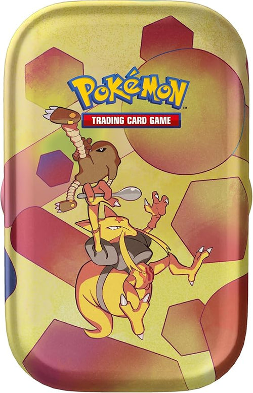 Pokémon GCC Kadabra Scarlatto and Violetto-151 Collectible Mini Card (Two Expansion Envelopes, One Coin and One Illustrated Card) Italian Edition 210-60391