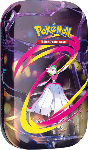 Pokémon TCG: Mega Heroes Mini Tin – Mega Gardivoir (1 Sticker, 1 Art Card & 2 Booster Packs)