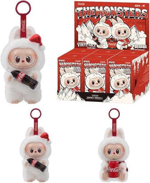 POP MART THE MONSTERS COCA-COLA SERIES-Vinyl Face Whole Set Exclusive Action Figure Box Popular Collectible Art Toy Cute Figure Creative Gift for Christmas Birthday Party Holiday
