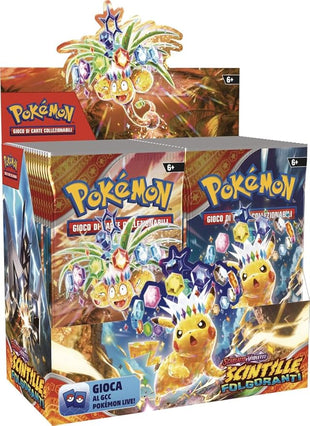 Exhibitor of Scarlet and Violet GCC Pokémon (36 Expansion Bags) - Italian Edition