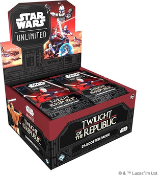 Fantasy Flight Games - Star Wars: Unlimited TCG Twilight of the Republic BOOSTER DISPLAY (Set of 24 Booster Packs) - Trading Card Game for Kids und Adults, Ages 12+, 2+ Players, 20 Min Playtime