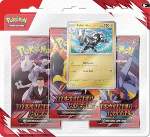 Pokemon TCG: Scarlet & Violet Destined Rivals (SV10) 3-Pack Blister (Random Promo)