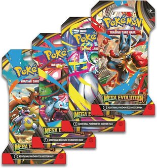 Pokemon TCG: Mega Evolution Sleeved Booster Pack - 10 Cards
