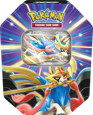Pokémon: Sharp Legends Box - Pokémon TCG Zacian-Ex (1 Glossy Promo Card and 4 Boosters)