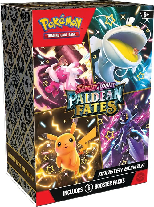 Pokémon TCG: Scarlet & Violet—Paldean Fates Booster Bundle (6 Booster Packs)