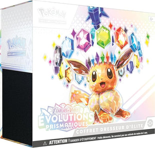 Pokémon TCG: Scarlet & Violet Elite Trainer Box – Prismatic Evolutions (1 Full-Art Promo Card, 9 Booster Packs and Premium Game Accessories)