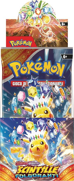 Pokémon TCG: Scarlet and Violet Expansion Booster Display - Blazing Sparks (18 Expansion Packs) AMAZON EXCLUSIVE