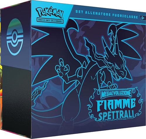 Pokémon: Pokémon TCG Spectral Flames Mega Evolution Expansion Outclass Trainer Set (One Full Figure Card, Nine Expansion Wraps and Premium Accessories)