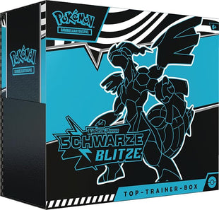 Pokémon - Trading Card Game: Top Trainer Box Crimson & Purple - Black Flashes: Zekrom (1 Full Screen Promo Card with Voltolos, 9 Booster Packs & Premium Accessories)