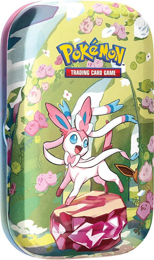 Pokémon: Scarlet & Purple Mini Box - Prismatic Evolutions - Pokémon TCG Nymphali (2 Booster Packs & 1 Piece)