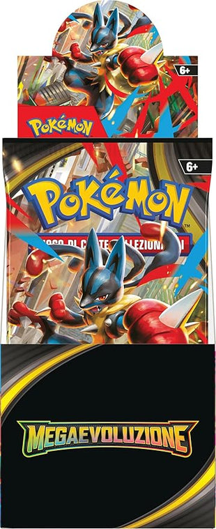 Pokémon: Megaevolution GCC Pokémon Expansion Booster Display (18 Expansion Bags)