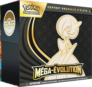 Pokémon : Mega Evolution Elite Trainer Set - Pokémon TCG Gardevoir (1 Fully Illustrated Promo Card, 9 Booster Packs & Premium Game Accessories)