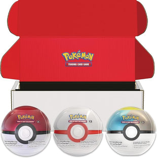 Pokemon TCG: Poké Ball Collector's Box Set - Poké Ball, Premier Ball and Luna Ball (nine booster packs and seven sheets of stickers) - Holds Sword & Shield Expansion Packs