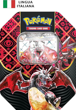 Pokémon - Collector's Box (Charizard-Ex Chromatic) Scarlet and Violet Destiny of Paldea by GCC (1 Holographic Promotional Card and 4 Expansion Envelopes), Colour, 210-60450