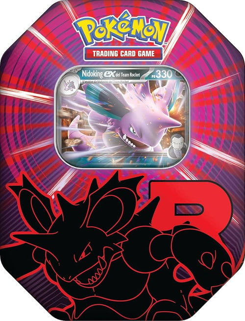 Pokémon: Team Rocket Collector's Box - Nidoking-ex by GCC Pokémon (one Holographic Promo Card and Four Expansion Envelopes)