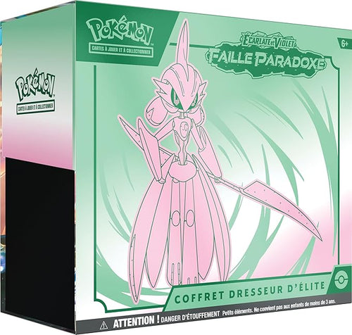Pokémon TCG: Scarlet and Purple - Paradox Rift - Elite Trainer Set: Iron Guard (9 Boosters, 1 Fully Illustrated Glossy Card and Premium Game Accessories)