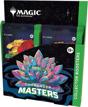 Magic: The Gathering Commander Masters Collector Booster Box, 4 Packs (60 Cards)