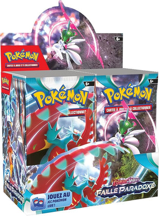 Pokémon JCC - Écarlate et Violet - Pack de Booster Faille Paradoxe (Display x36)