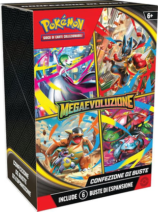 Pokémon: Megaevolution Pokémon GCC Expansion Booster Pack (Six Expansion Packs)